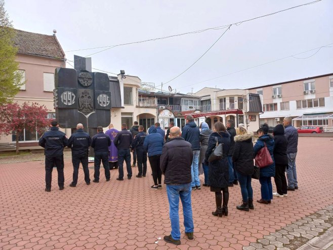 Obilježavanje Dana policije u Šamcu (Foto: SRNA)