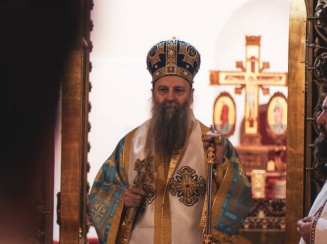 Патријарх Порфирије у понедјељак служи литургију у Охриду