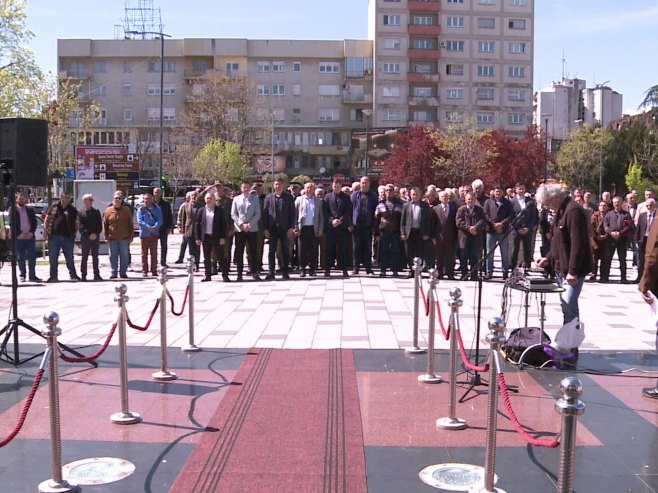 Бијељина - Прва семберска лака пјешадијска бригада- обиљежавање - Фото: СРНА