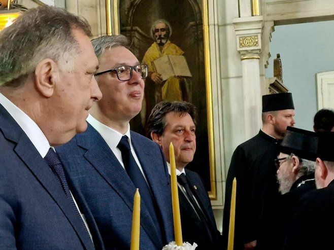 Crkva Vaznesenja Gospodnjeg u Čurugu (foto: TANJUG / PREDSEDNIŠTVO SRBIJE) - 