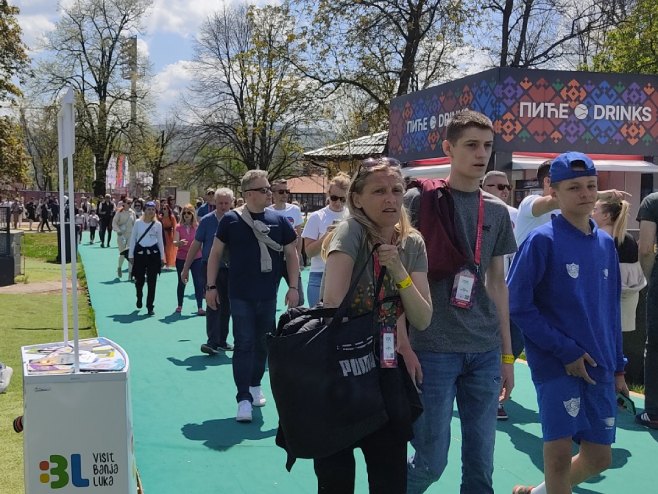 Navijačka zona - Srpska open (Foto: RTRS)