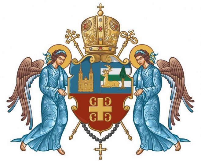 Нови грб Епархије сремске Нови грб Епархије сремске - Фото: СРНА