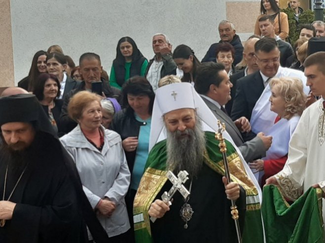 Патријарх у Мркоњић Граду Патријарх у Мркоњић Граду - Фото: РТРС