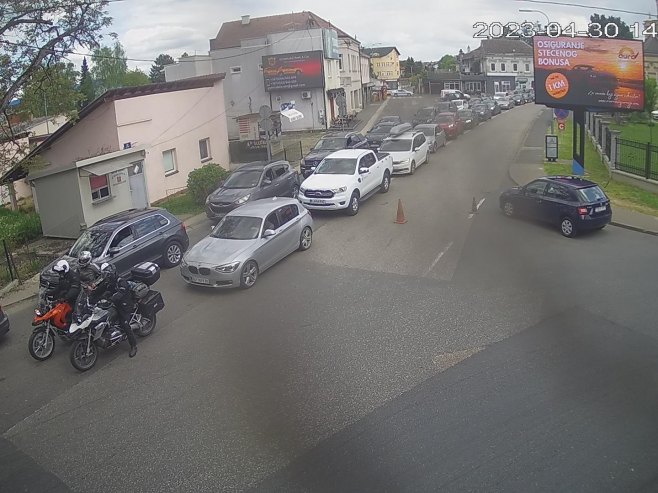 Gužve na graničnim prelazima (Foto: AMS Srpske)