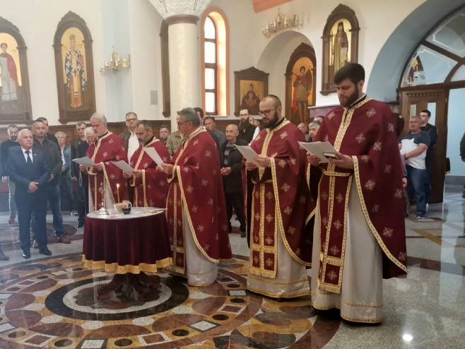 Градишка- парастос - Фото: РТРС