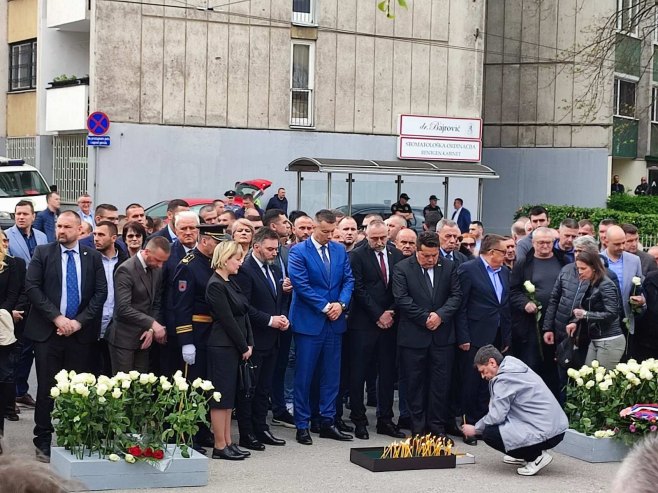 Помен убијенима, Сарајево - Фото: РТРС