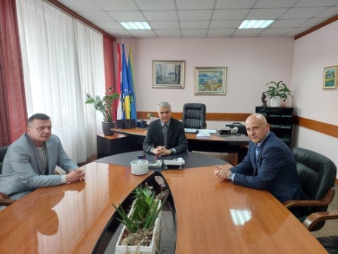 Кострешевић у посјети МУП-у ХНК - Фото: Уступљена фотографија