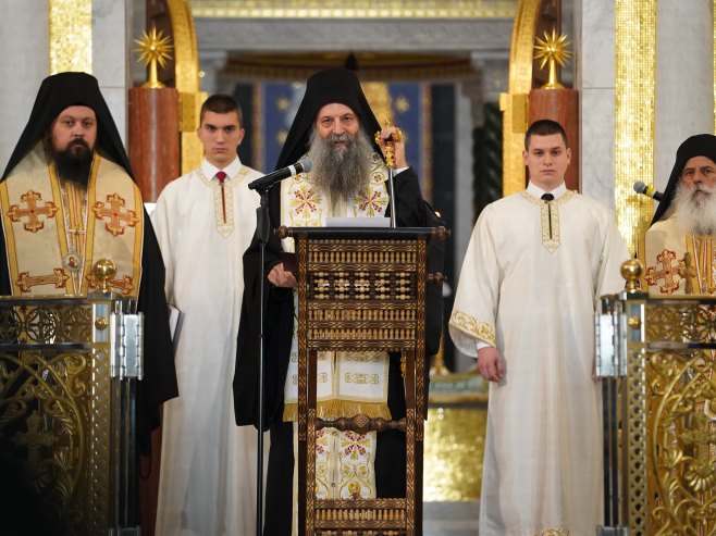Патријарх Порфирије - помен страдалима (Фото: TANJUG/ JADRANKA ILIĆ) Патријарх Порфирије - помен страдалима (Фото: TANJUG/ JADRANKA ILIĆ) -