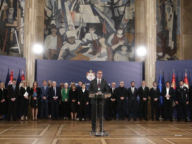 Конференција (Фото: TANJUG/ SAVA RADOVANOVIĆ/ bg) - 