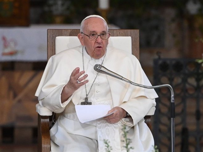 Папа Фрањо (Фото: EPA-EFE/ZOLTAN MATHE) Папа Фрањо (Фото: EPA-EFE/ZOLTAN MATHE) -