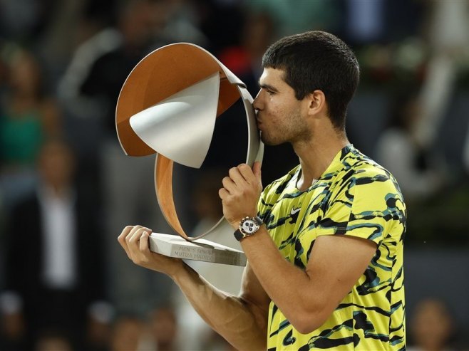 Карлос Алкараз (Фото: EPA-EFE/CHEMA MOYA) - 