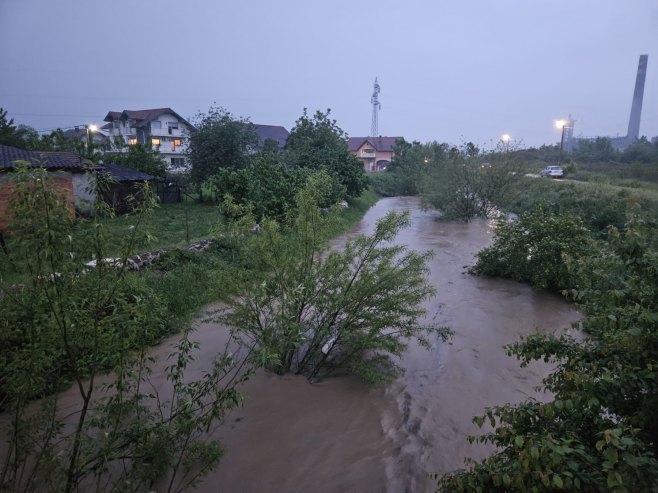 Poplave u Prijedoru (Foto: RTRS) Poplave u Prijedoru (Foto: RTRS)