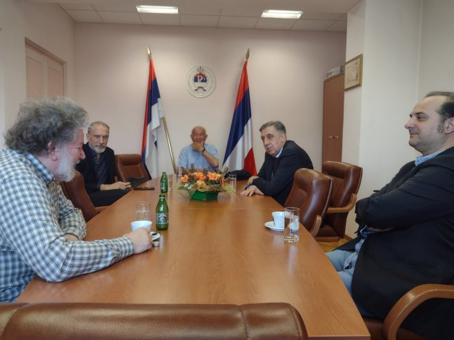 Сједница Управног одбора Српског културног и просвјетног друштва „Просвјета" Београд Сједница Управног одбора Српског културног и просвјетног друштва „Просвјета" Београд - Фото: СРНА