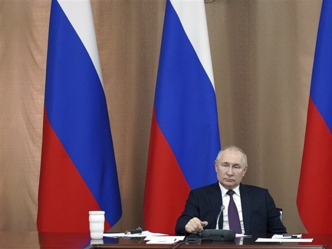 Владимир Путин (Фото: EPA-EFE/TATIANA BARYBINA / SPUTNIK / KREMLIN POOL MANDATORY CREDIT) Владимир Путин (Фото: EPA-EFE/TATIANA BARYBINA / SPUTNIK / KREMLIN POOL MANDATORY CREDIT) -