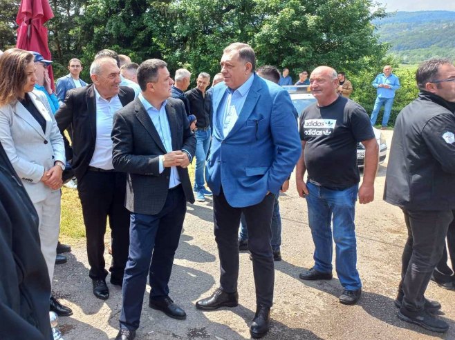 Dodik i Đajić (Foto: RTRS)