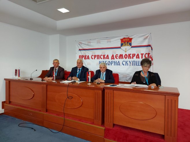 Изборна скупштина Прве СДС Изборна скупштина Прве СДС - Фото: РТРС