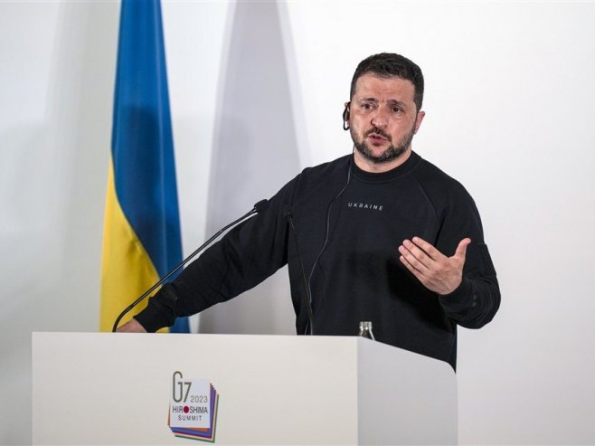 Володимир Зеленски (Фото: EPA-EFE/LOUISE DELMOTTE / POOL/илустрација) Володимир Зеленски (Фото: EPA-EFE/LOUISE DELMOTTE / POOL/илустрација) -