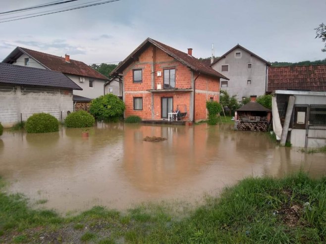 Poplave u Doboju (Foto: RTRS)