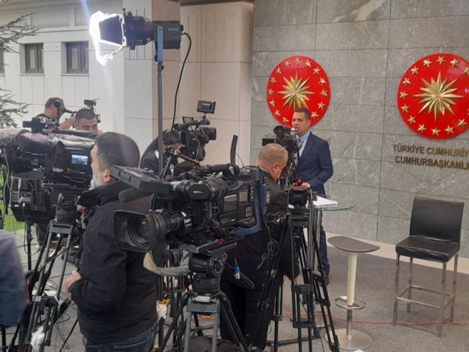 Медији у Анкари (Фото: РТРС)