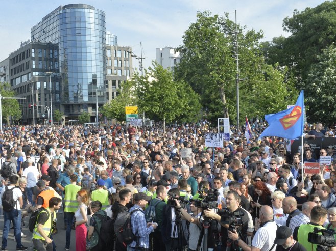 "Србија против насиља" (Фото: TANJUG/RADE PRELIĆ) - 