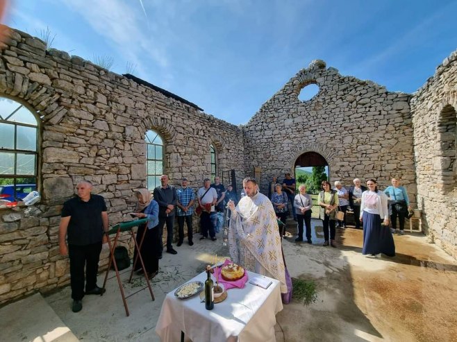 Храм Свете Тројице у селу Уништа Храм Свете Тројице у селу Уништа - Фото: СРНА