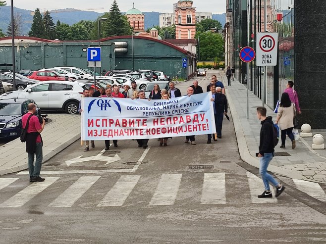 Бањалука - Синдикат образовања Бањалука - Синдикат образовања - Фото: РТРС