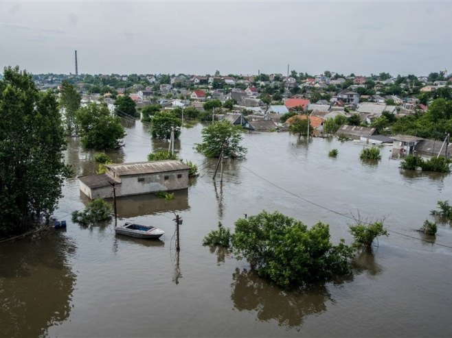 Херсонска област, поплаве (Фото: EPA-EFE/GEORGE IVANCHENKO) - 
