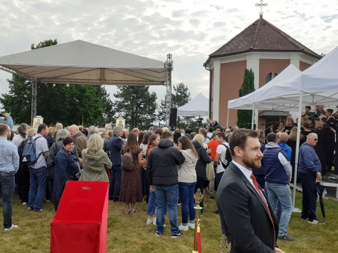 Spomen-kapela na Vojnom groblju u Mauthauzenu (Foto: RTRS)