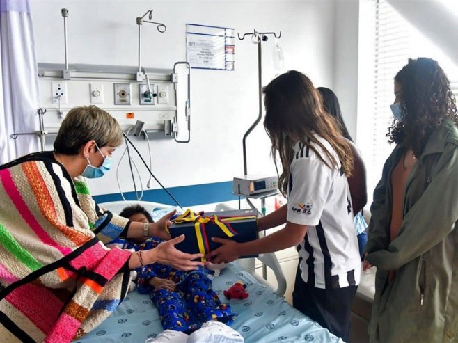 Колумбија - преживјела дјеца у болници (Фото: EPA-EFE/PRESIDENCY OF COLOMBIA) - 