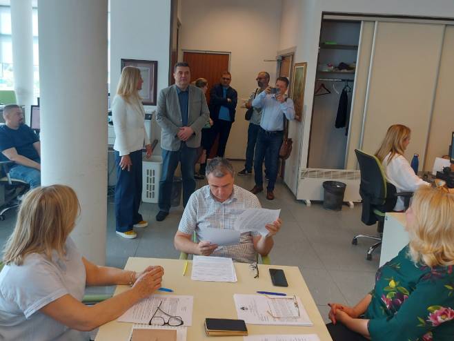 Ruski savez novinara u posjeti RTRS-u (Foto: RTRS)