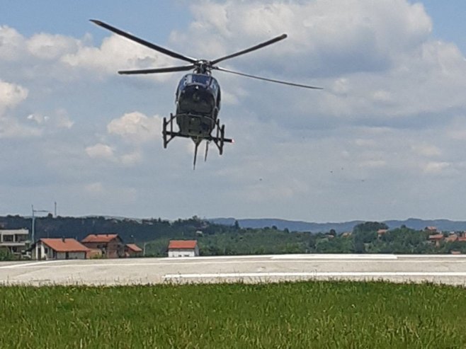 Трудница успјешно транспортована из Требиња у Бањалуку, Хеликоптерски сервис увијек на услузи грађанима