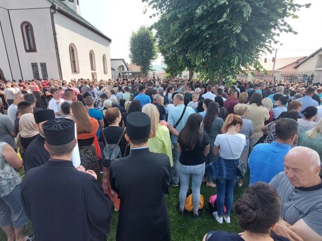 Обиљежавање у Братунцу (Фото: РТРС)