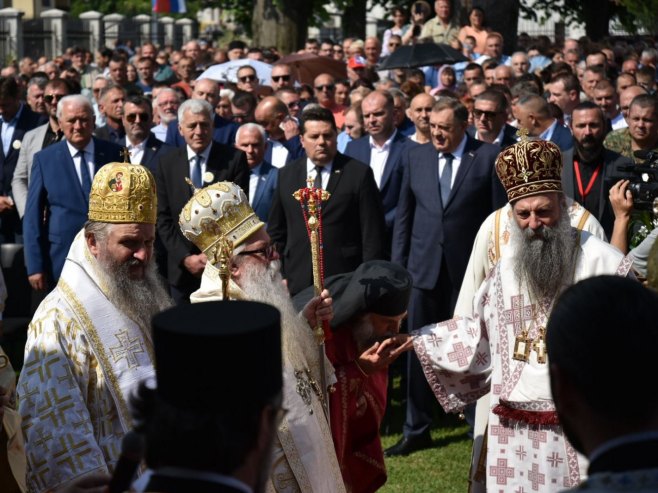 Обиљежавање у Братунцу Обиљежавање у Братунцу - Фото: predsjednikrs.rs/Borislav Zdrinja