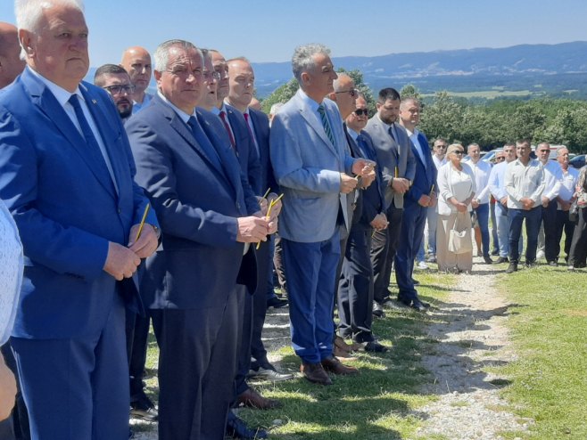 Obilježavanje 148 godina od ustanaka srpskog naroda u Hercegovini - Nevesinjske puške (Foto: RTRS)