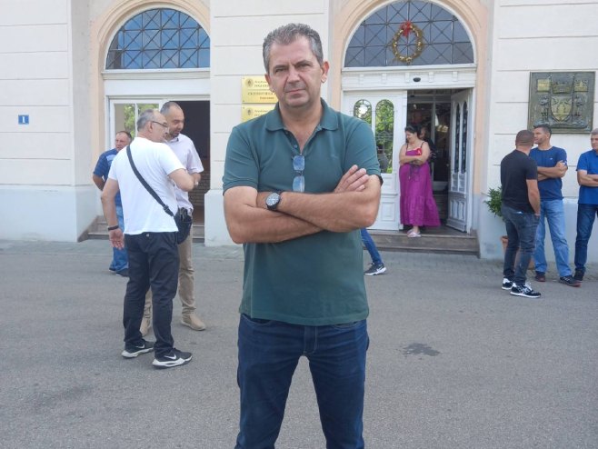   ОПИС: Слободан Петрић - предсједник УО Удружења узгајивача свиња (Фото: РТРС)