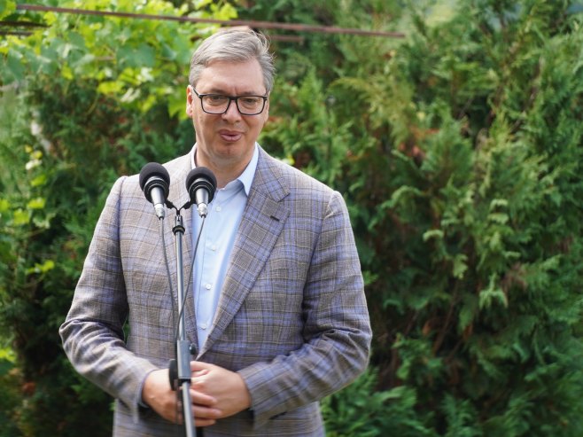 Александар Вучић (Фото: TANJUG/ VLADIMIR ŠPORČIĆ/ bg) - 