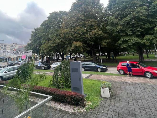 Zastava tzv. Armije BiH u Doboju (Foto: RTRS)