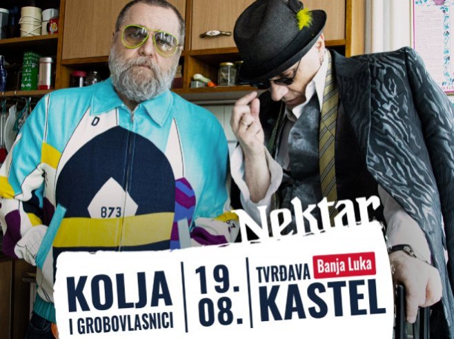 Il marchio Banja Luka si fonde: un suono blues con Nektar e Kolja e i proprietari di tombe