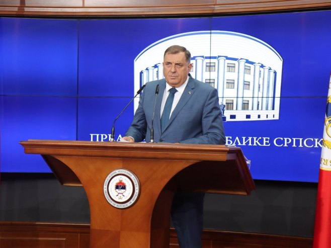 Милорад Додик - Фото: predsjednikrs.rs/Borislav Zdrinja