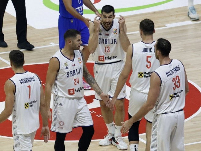 Кошаркаши Србије (Фото: EPA-EFE/ROLEX DELA PENA) - 