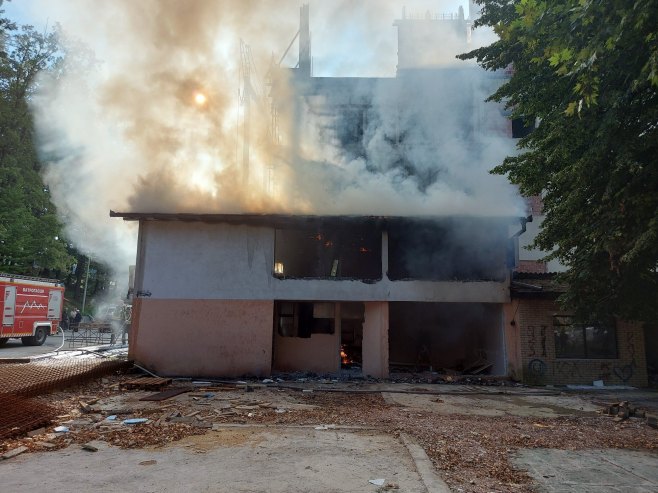 Пожар у Источном Сарајеву - Фото: СРНА