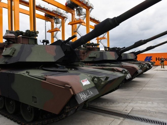 Абрамс тенк (Фото: EPA/Marcin Bielecki POLAND OUT, илустрација) - 