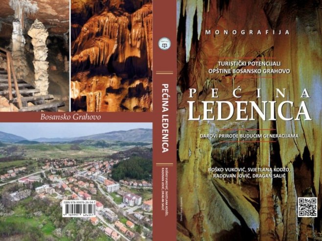Монографија о пећини Леденици - Фото: Уступљена фотографија