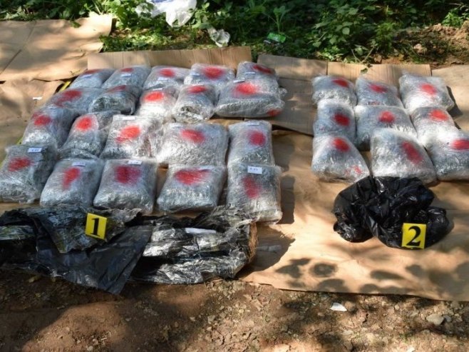 Акија "Плантажа", одузета дрога (Фото: МУП Српске) - 