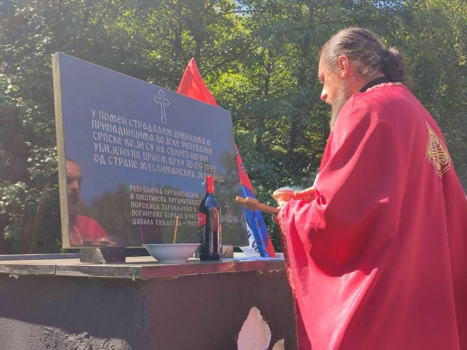 На Црном врху код Зворника помен за страдале