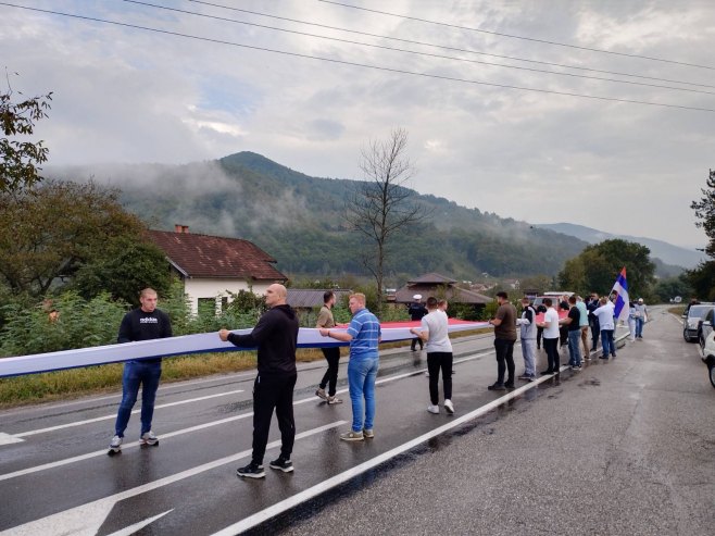 Foča - zastava (Foto: RTRS)