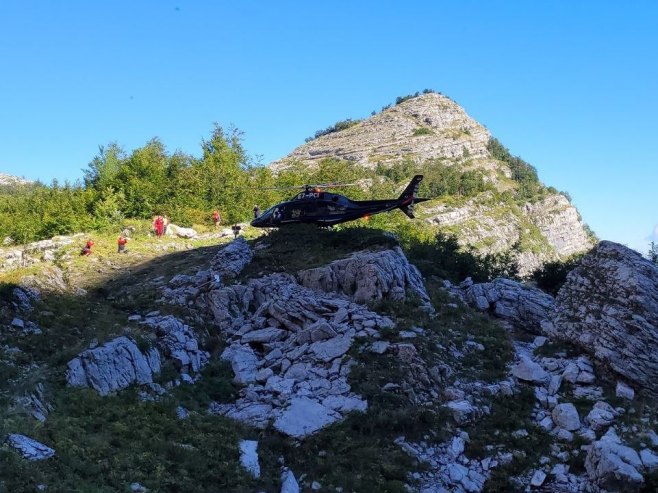 Акција спасавања на Вележу Акција спасавања на Вележу - Фото: Уступљена фотографија