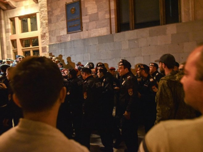 Протести због сукоба, Нагорно-Карабах (фото: EPA-EFE/NAREK ALEKSANYAN) - 