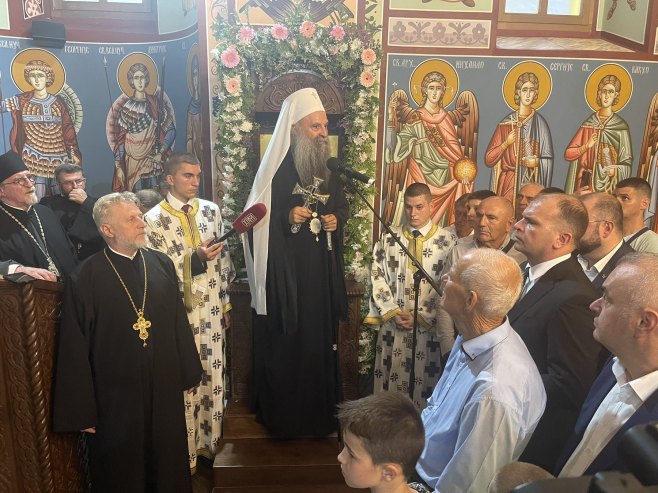 Патријарх Порфирије у Зворнику Патријарх Порфирије у Зворнику - Фото: РТРС