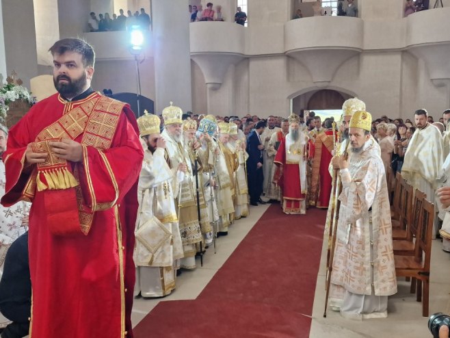 Литургија у Саборном храму у Мостару Литургија у Саборном храму у Мостару - Фото: РТРС
